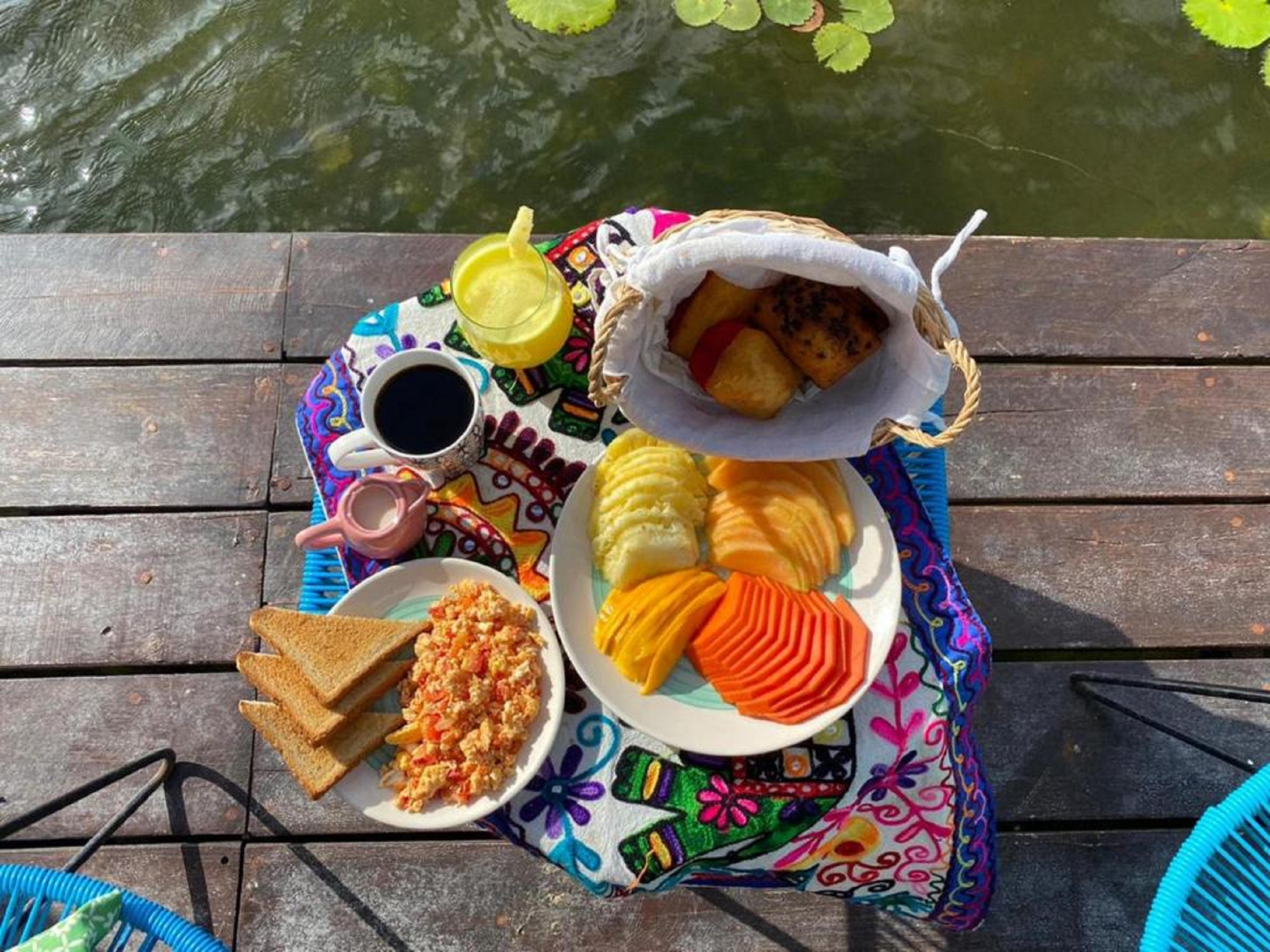 مبيت وإفطار Casa Shiva Bacalar By Mij المظهر الخارجي الصورة