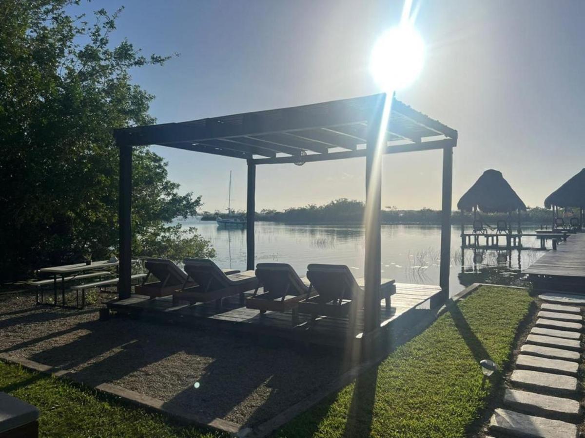 مبيت وإفطار Casa Shiva Bacalar By Mij المظهر الخارجي الصورة